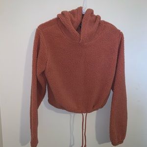Crop Hoodie never worn so Soft🤍